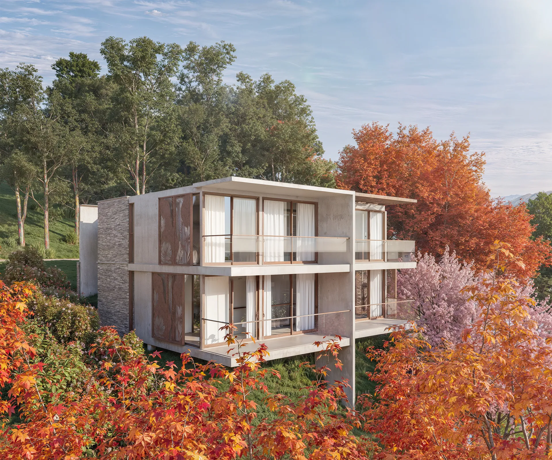 Fachada Smart Use - Módulo B